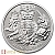 2020 British 1 Ounce Silver Royal Arms Monster Box