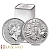 2020 British 1 Ounce Silver Royal Arms Monster Box