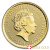 2022 British Britannia 1/4 Ounce Gold Coin