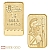 British Britannia 1 Gram Gold Bar